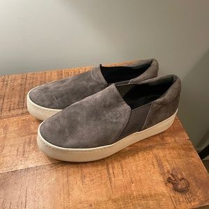 Vince grey suede shoes